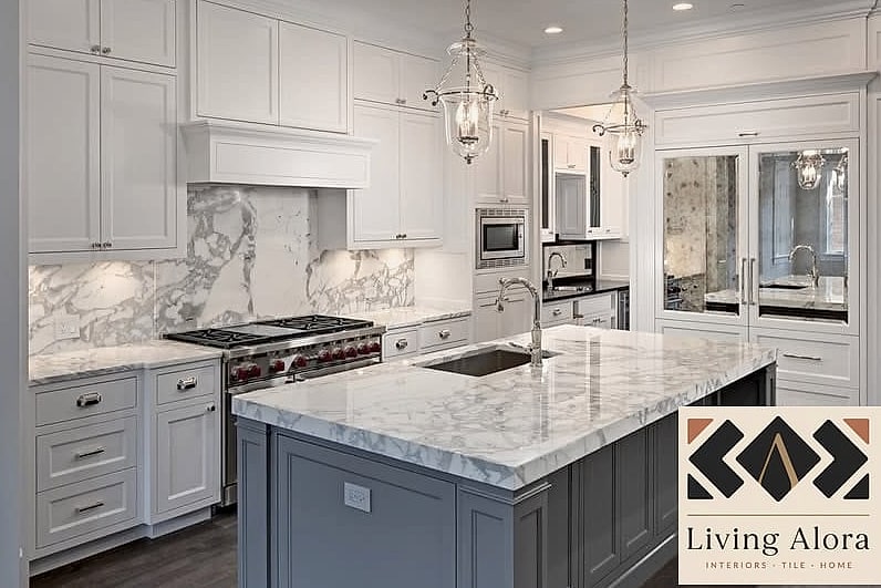 14 White Cabinets Ideas Trending on Pinterest This Year 10 All-White Kitchens with Marble Backsplash