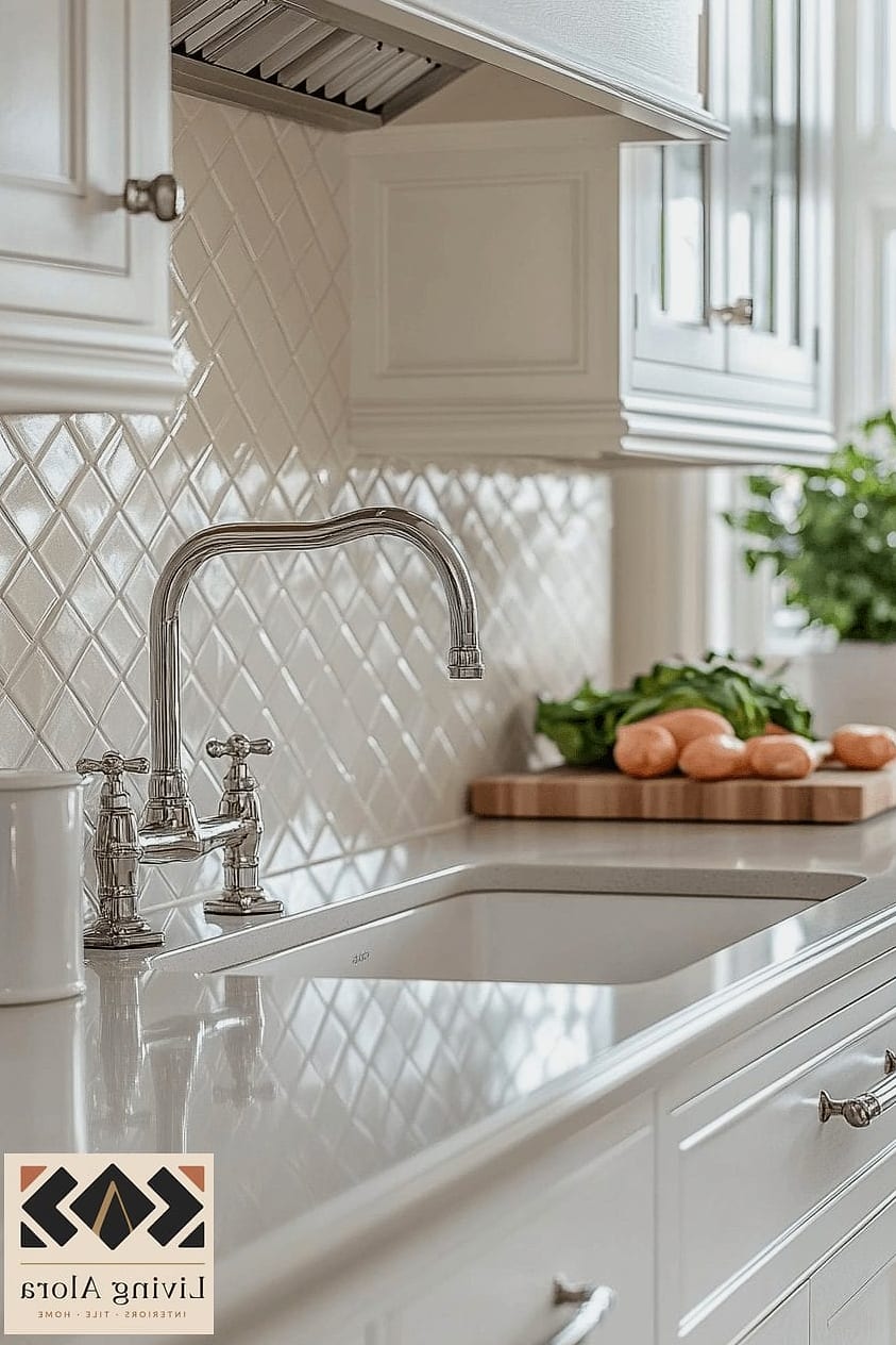 Angled Cuts for a Waterfall Countertop Connection
