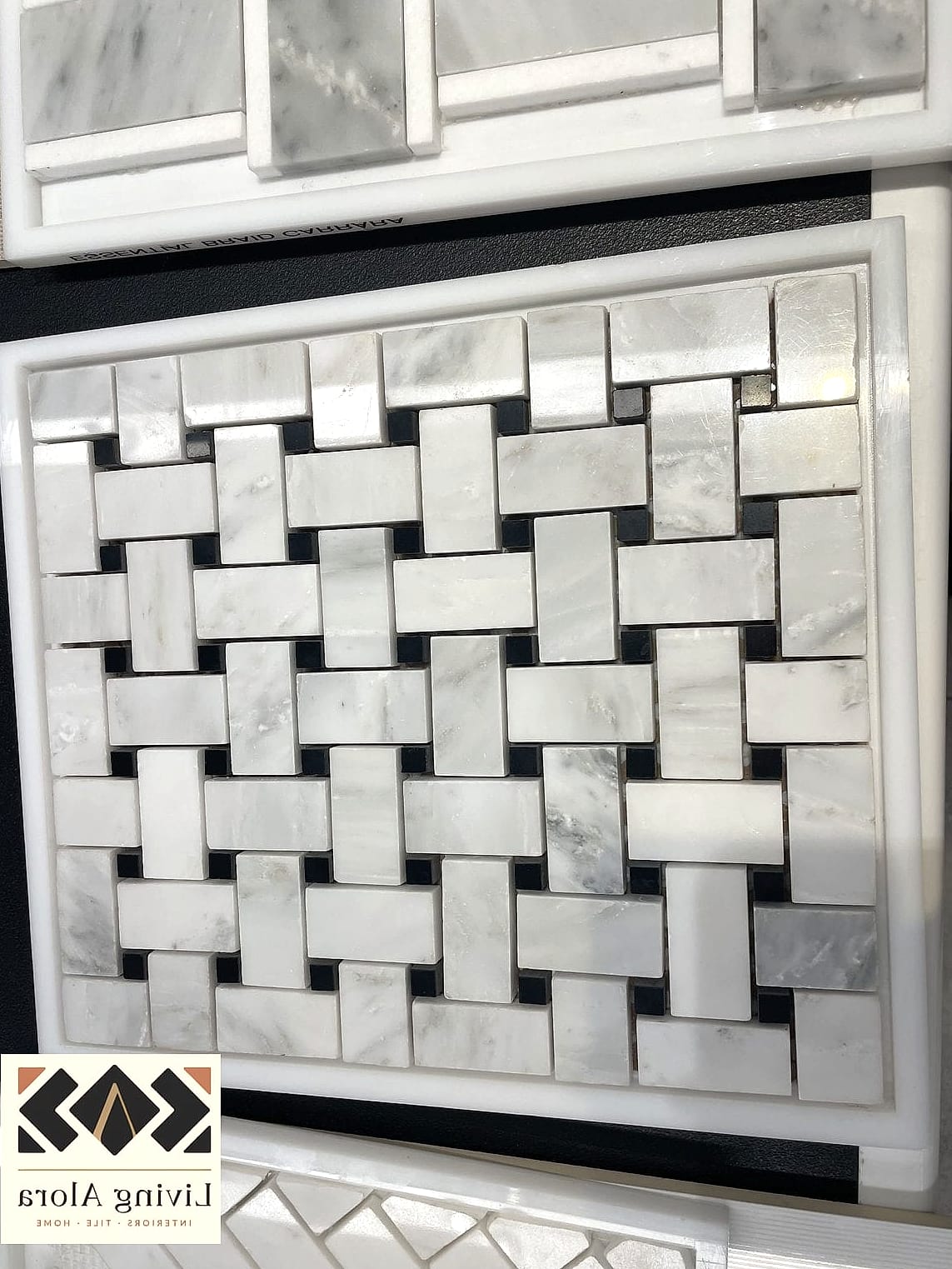 20 Geometric Tile Ideas to Inspire Your Next Renovation 9 Basketweave Marble Tile