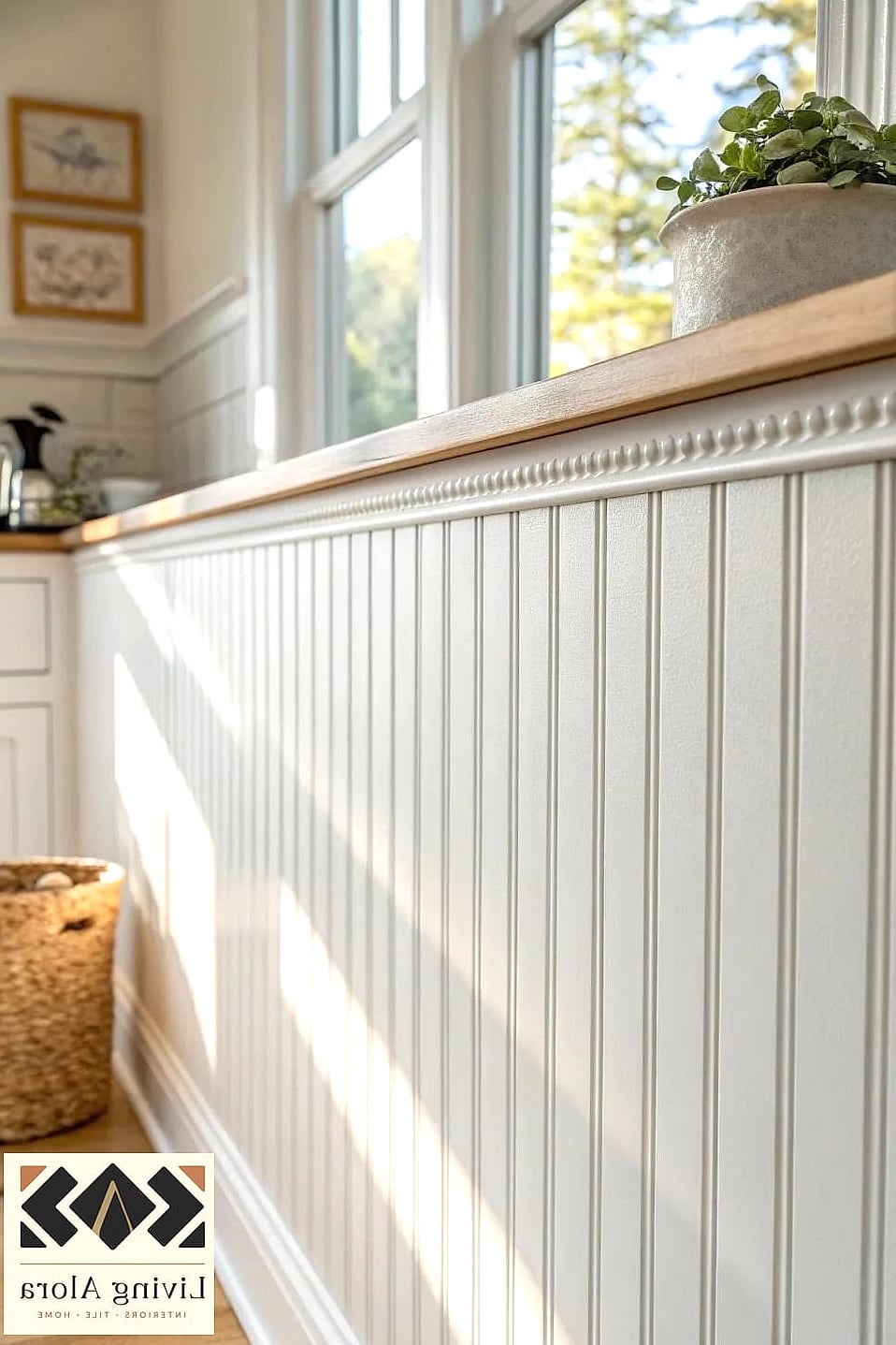 23 Kitchen Backsplash Ideas That Maximize Style and Function 22 Beadboard Backsplash for Cottage Style
