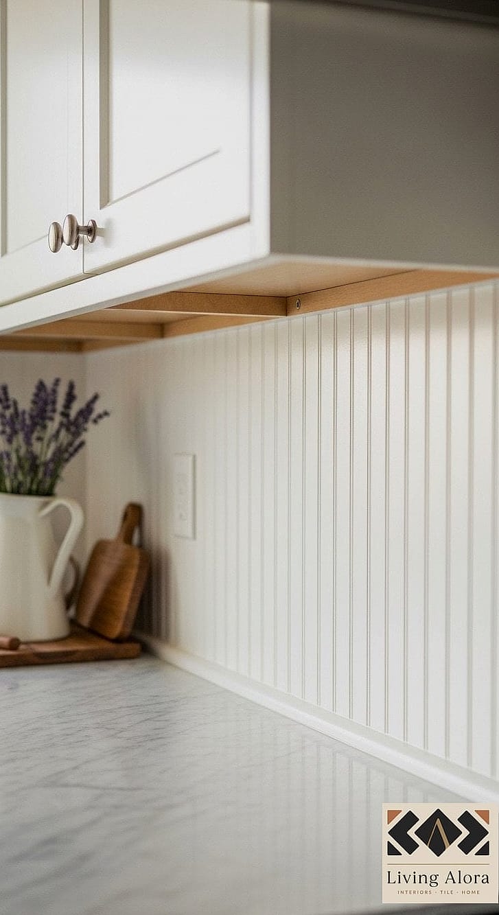 Beadboard Backsplash