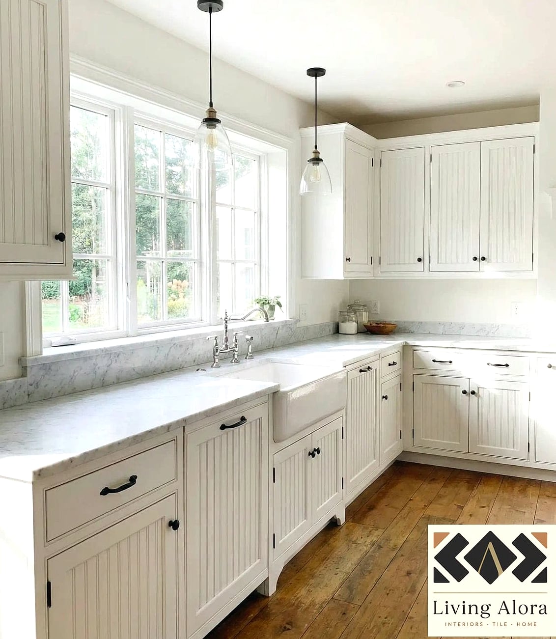 18 White Cabinets Ideas That Prove This Trend Is Here to Stay 9 Beadboard Cabinet Doors for Cottage Charm