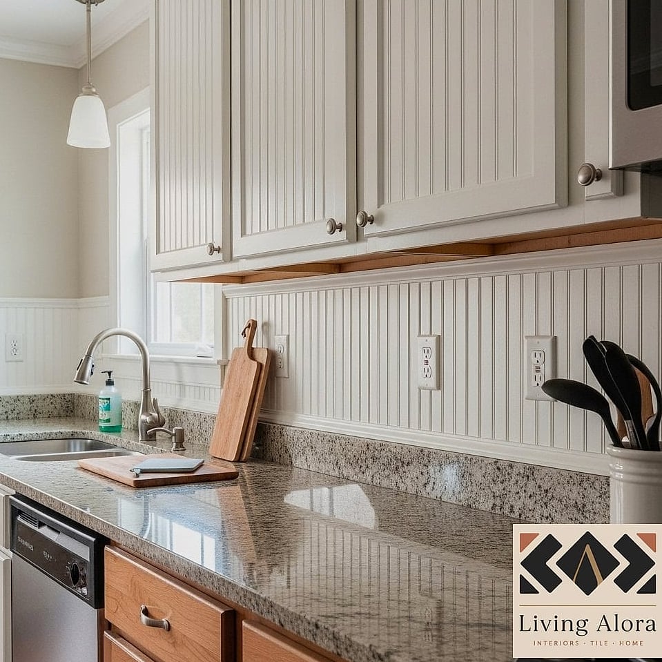 Beadboard Paneling for Cottage Charm