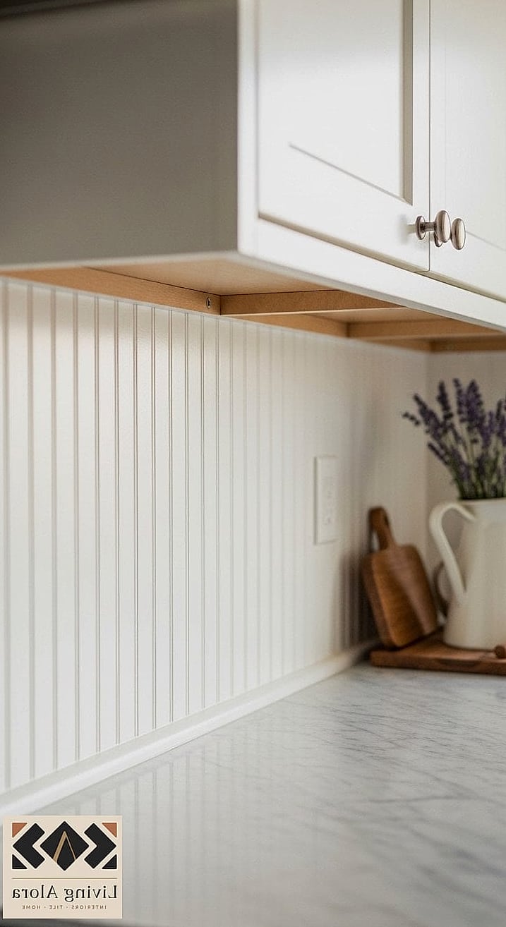 Beadboard That Matches the Ceiling