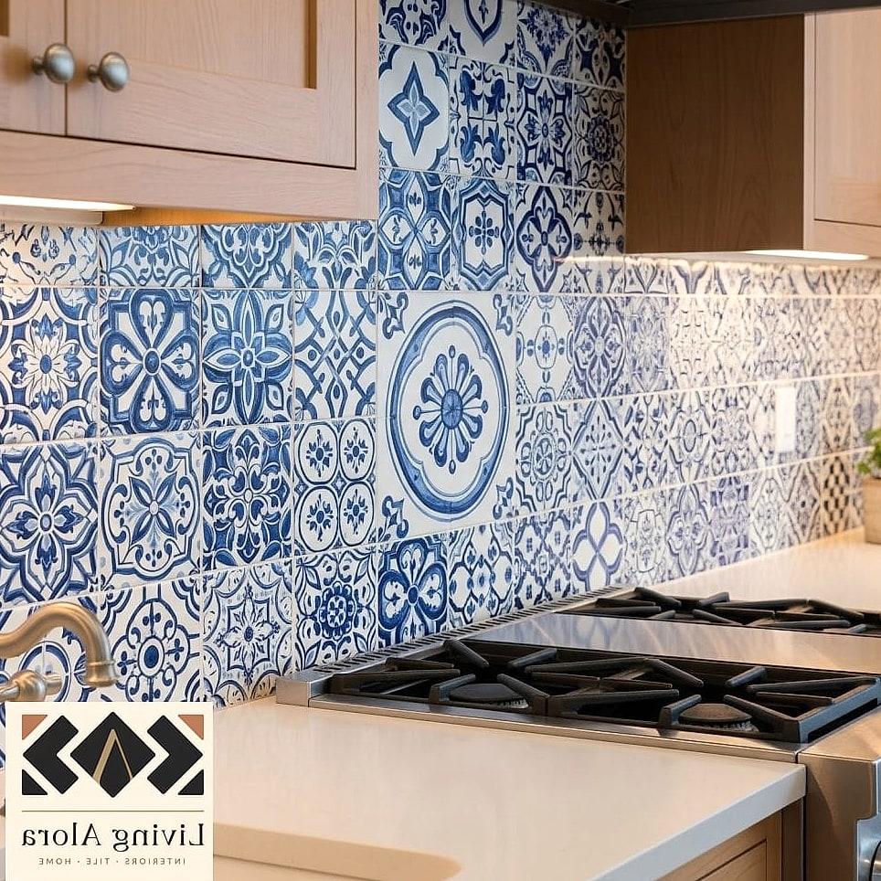 20 Backsplash Tile Ideas We Can't Stop Pinning 18 Blue and White Portuguese Tile