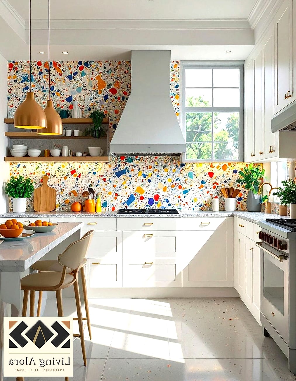 Bold Patterned Cement Tile