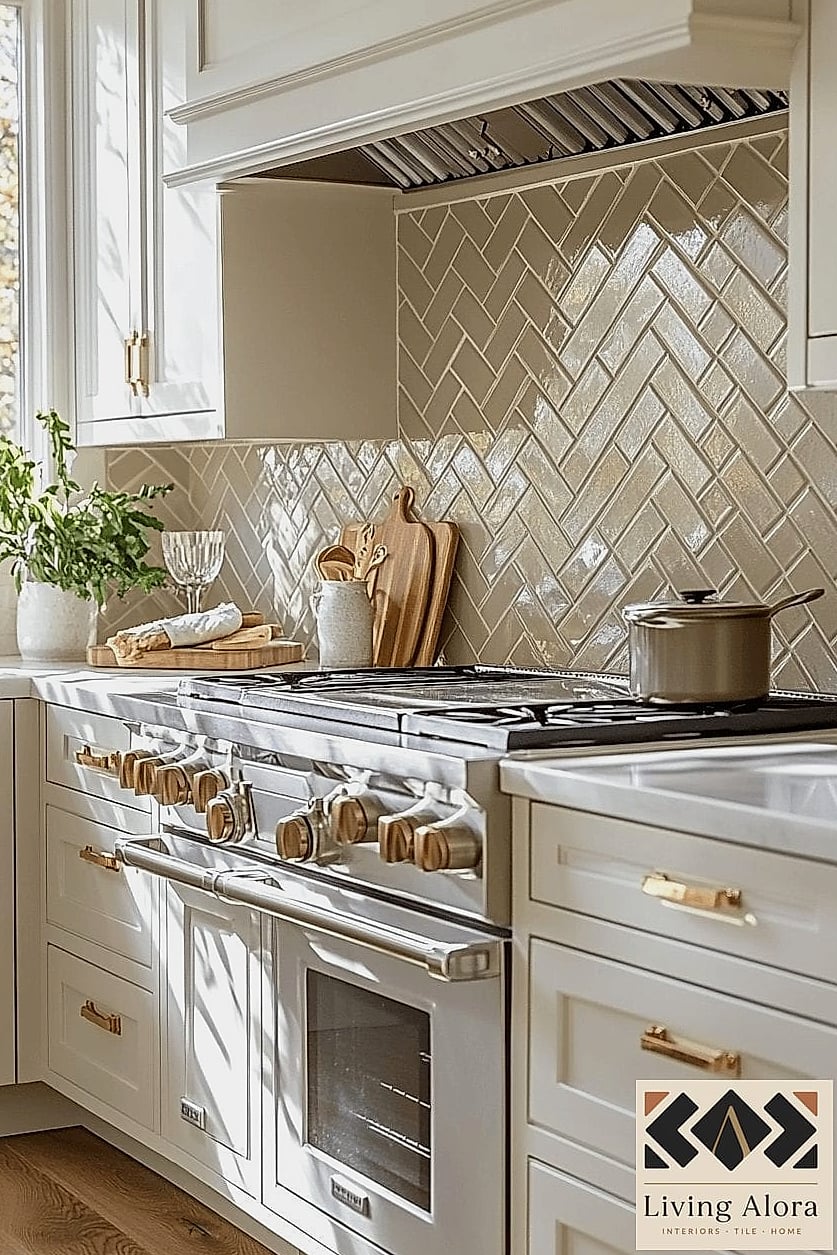 15 Neutral Backsplash Ideas We Can't Stop Pinning 10 Bone-Colored Handmade Tile