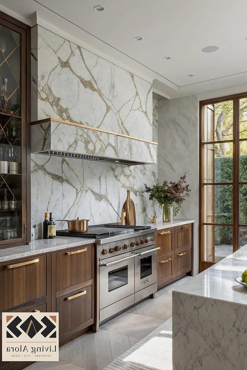 Budget-Friendly Marble-Look Porcelain Tile