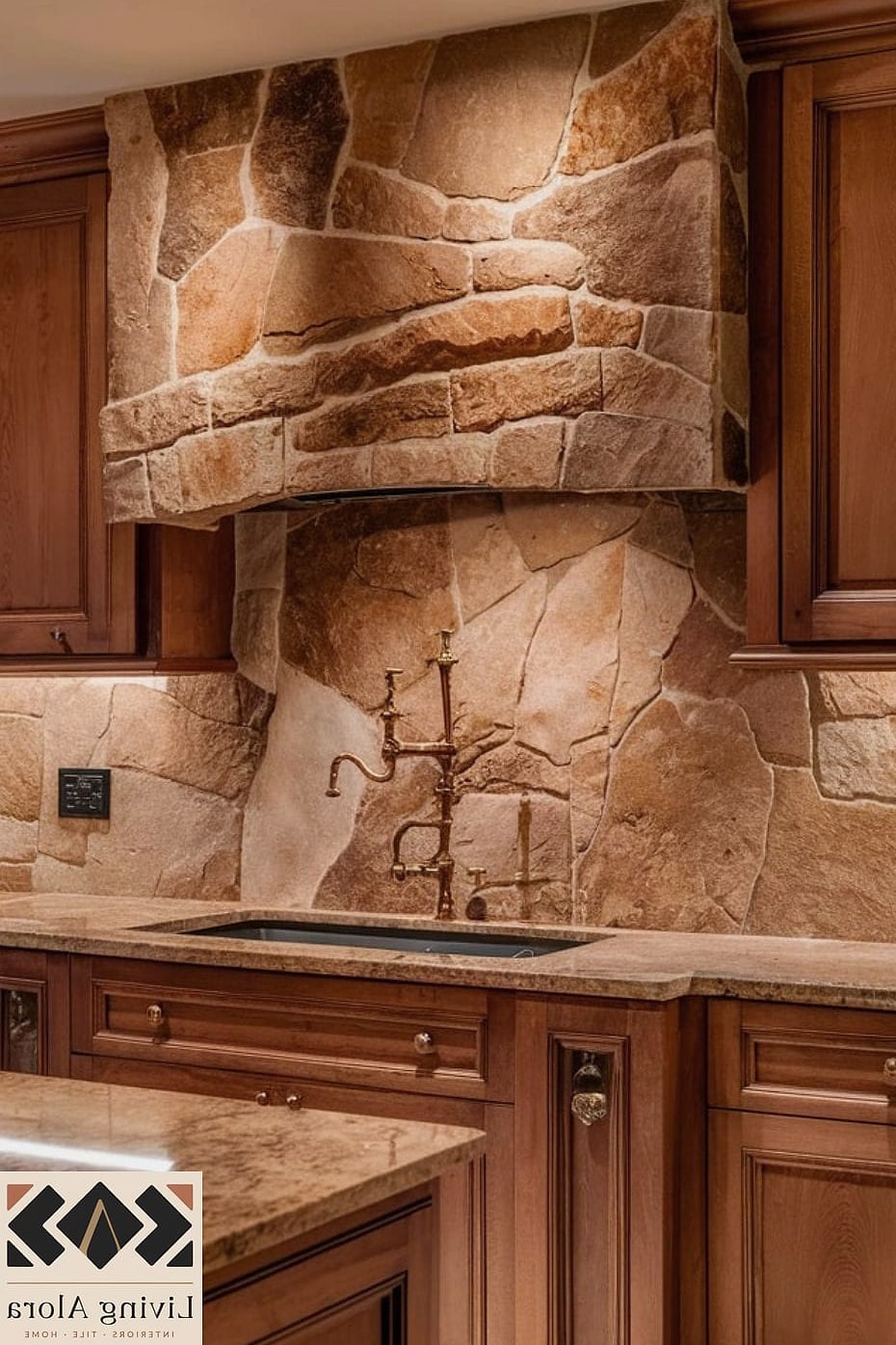 30 Stone Backsplash Ideas That Will Transform Your Space 31 Budget-Friendly Stone-Look Porcelain Tile