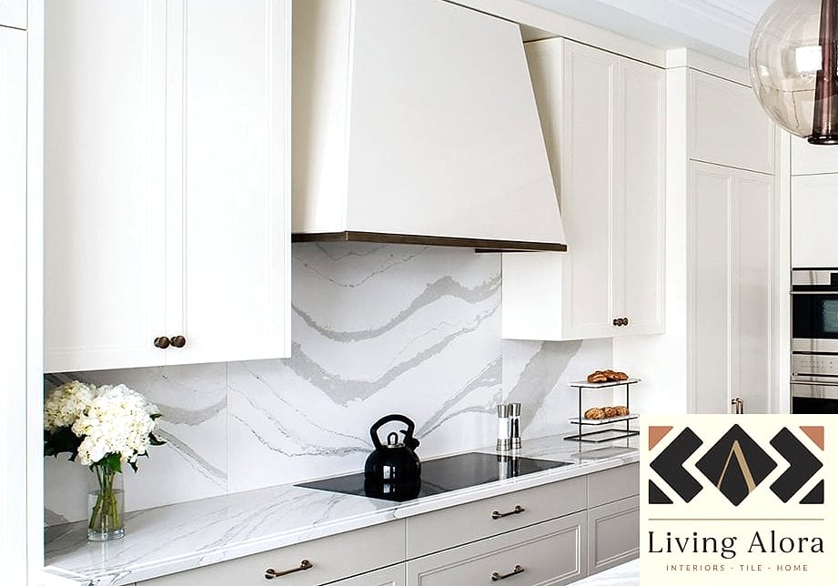 30 White Quartz Backsplash Ideas for Every Home Style and Budget 30 Budget-Friendly Quartz Tile Backsplash