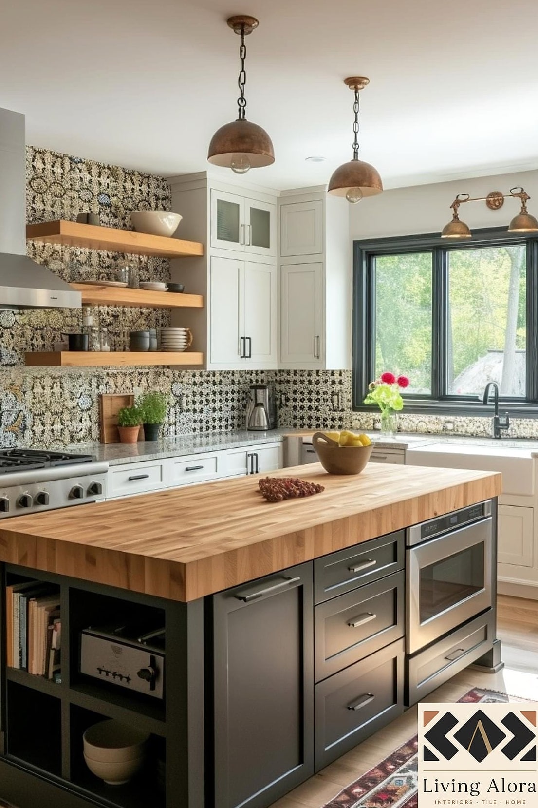 19 Modern Kitchen Ideas Worth Stealing From Interior Designers 11 Butcher Block Island Top