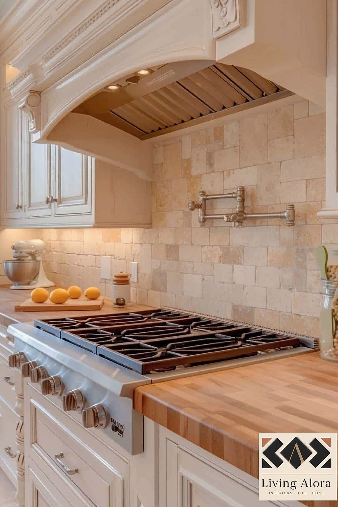 27 Kitchen Backsplash Ideas That Look Expensive But Aren't 13 Butcher Block Backsplash Panels