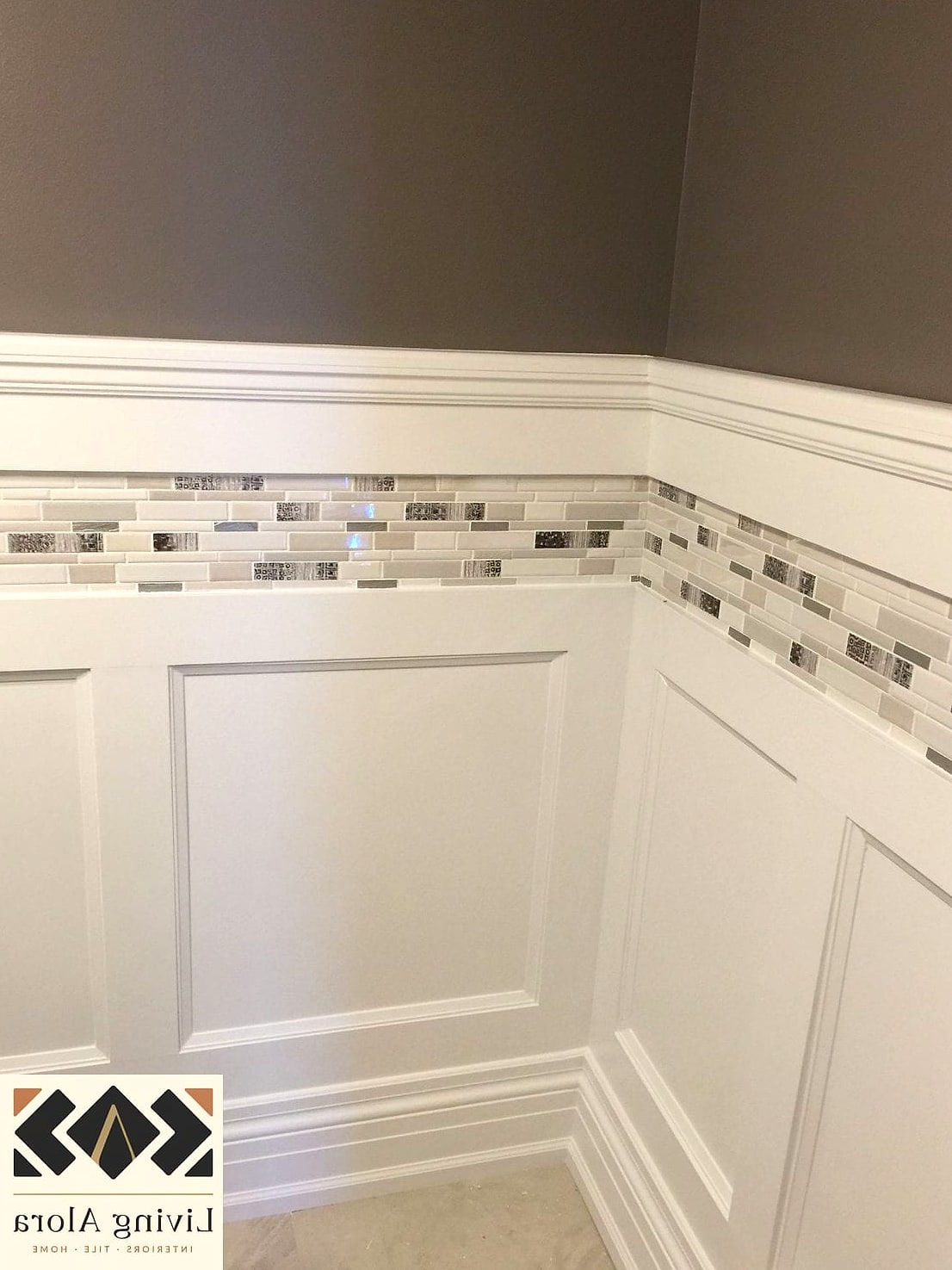 30 How to End Tile Ideas Trending on Pinterest This Year 20 Chair Rail Tile Trim for a Traditional Look