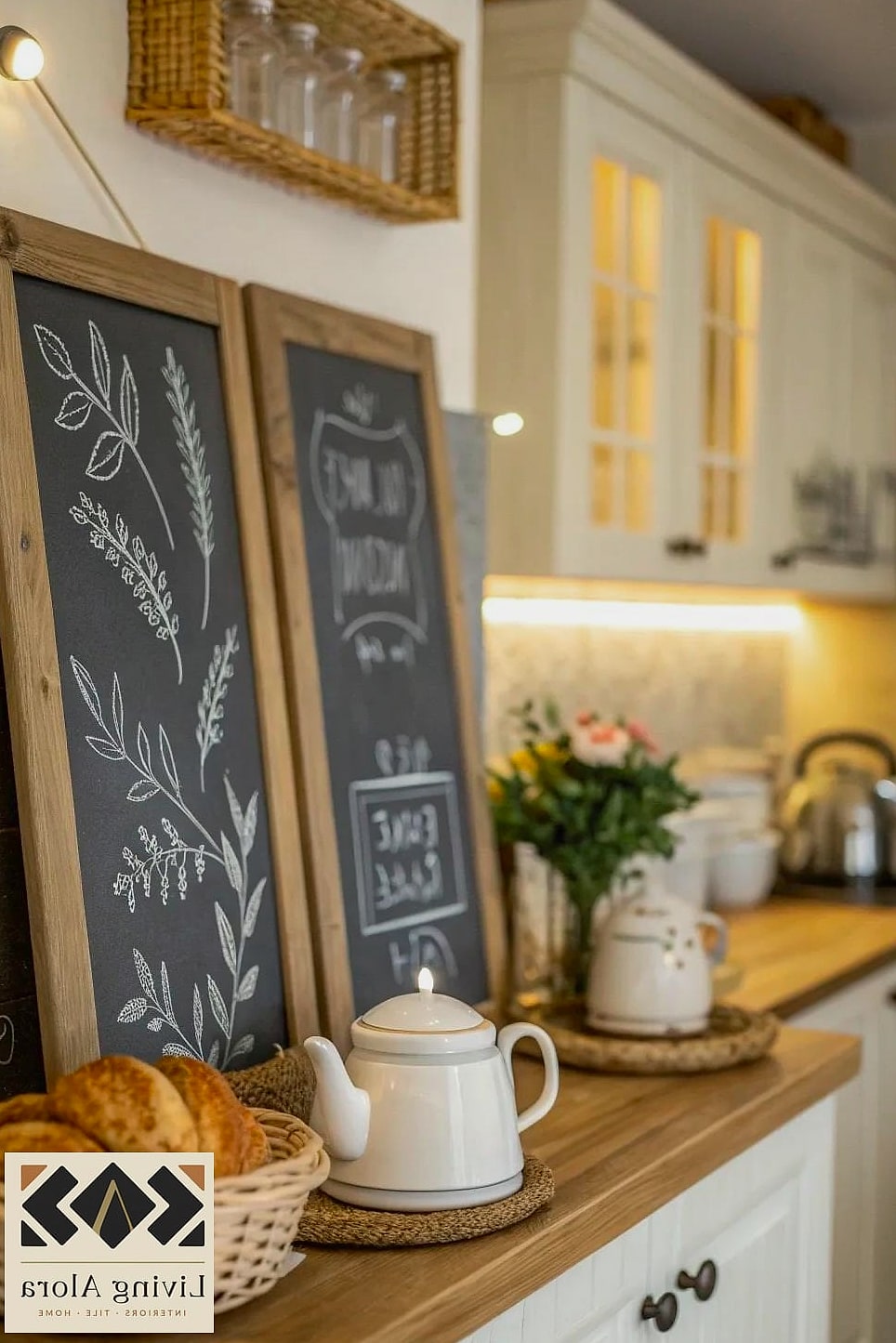 17 Inexpensive Kitchen Ideas Trending on Pinterest This Year 18 Chalkboard or Framed Menu Board