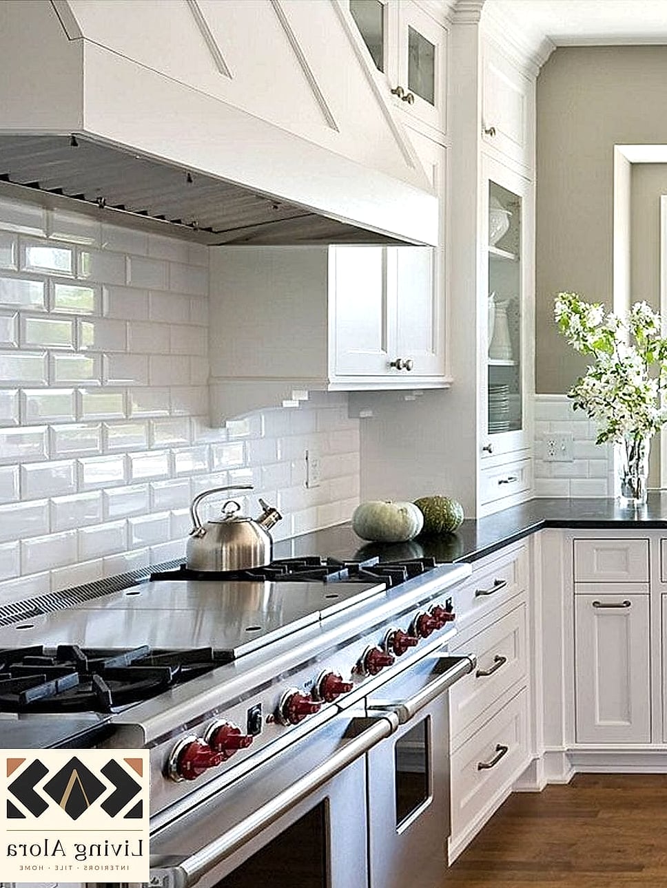 Classic Subway Tile in a Bold Grout Color