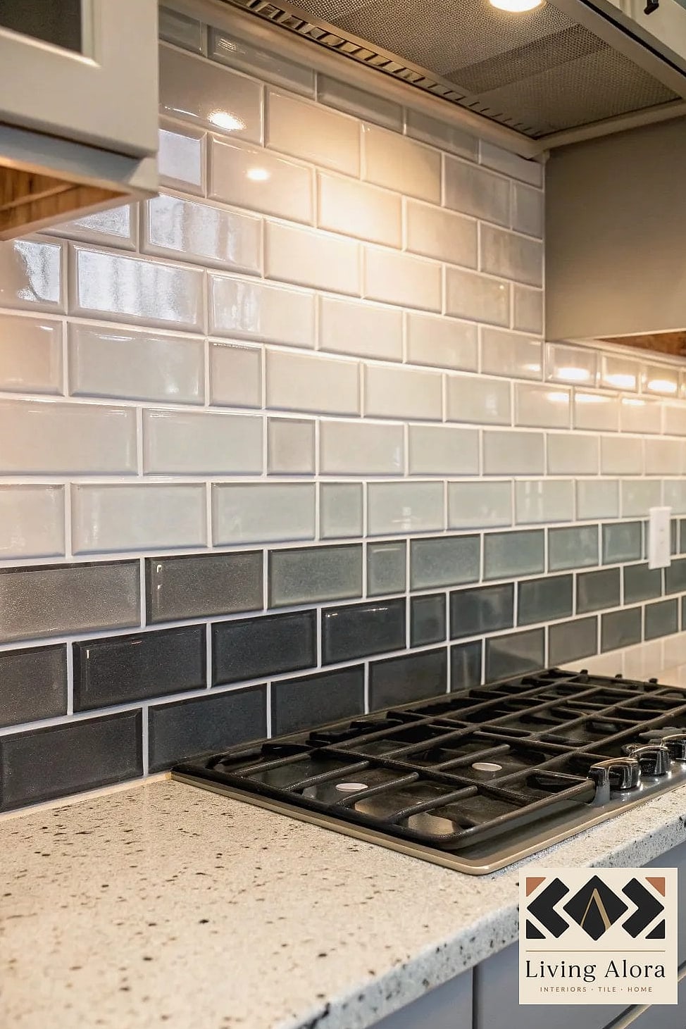 Classic Subway Tile with Dark Grout