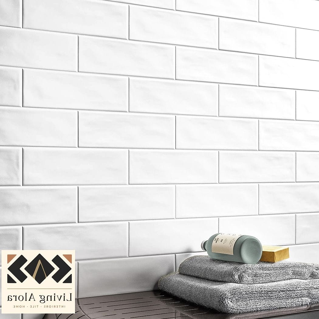 23 White Tile Ideas Perfect for Any Budget 2 Classic White Subway Tile