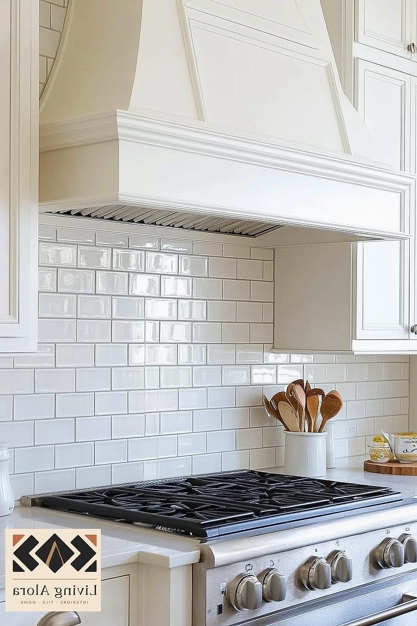 15 Neutral Backsplash Ideas We Can't Stop Pinning 2 Classic White Subway Tile with Warm Grout