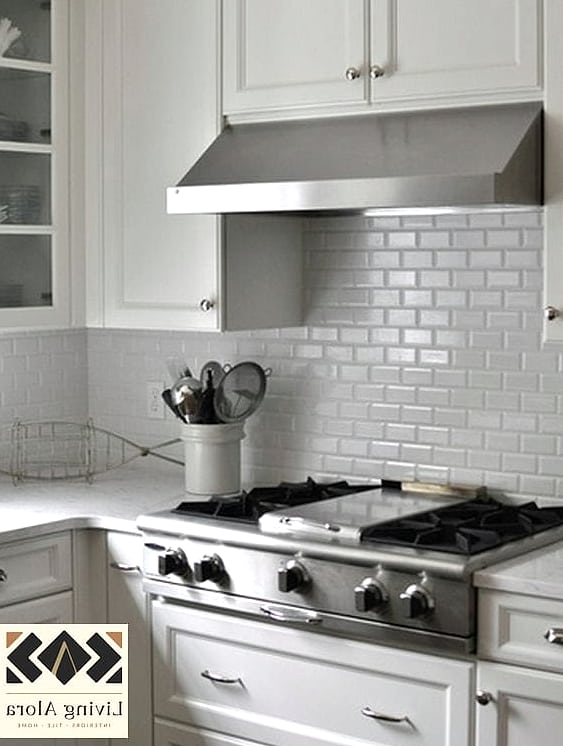 16 Backsplash for White Cabinets Ideas That Look Expensive But Aren't 2 Classic White Subway Tile with Dark Grout