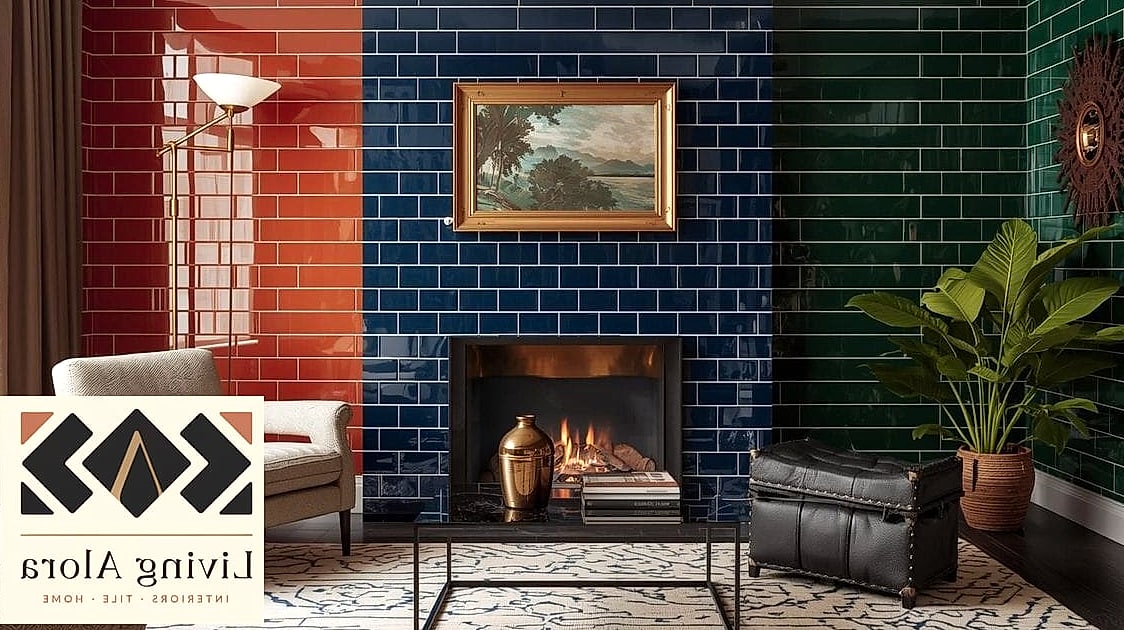 13 Modern Subway Tile Ideas That Will Transform Your Space 6 Colored Subway Tile for a Bold Statement