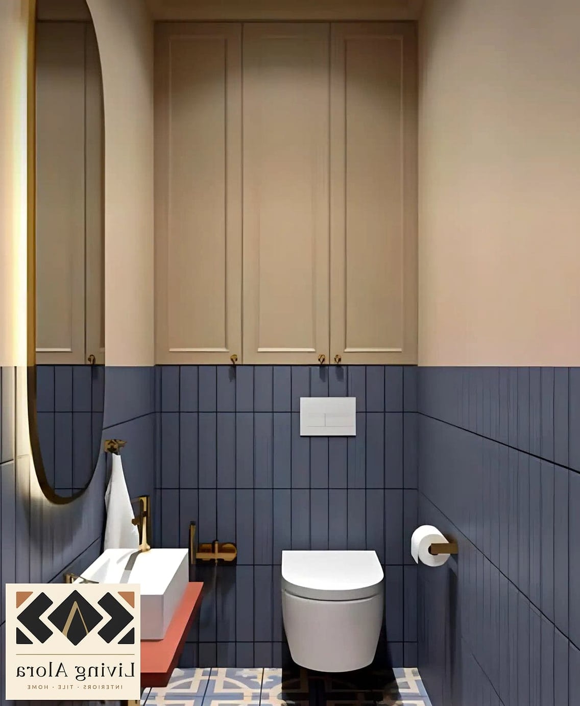 Compact Powder Room Makeovers