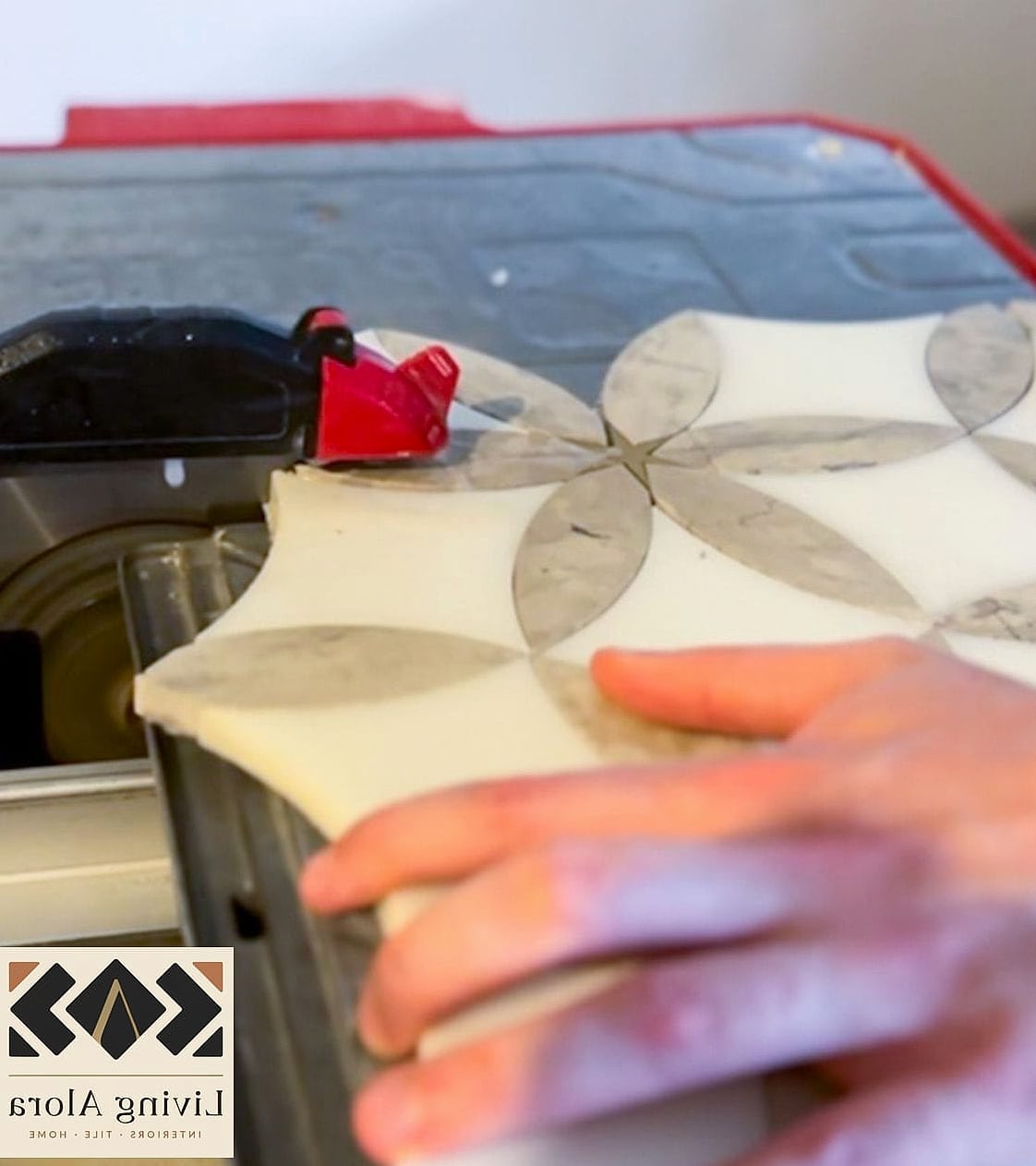 Cutting Tile to Wrap a Window Ledge