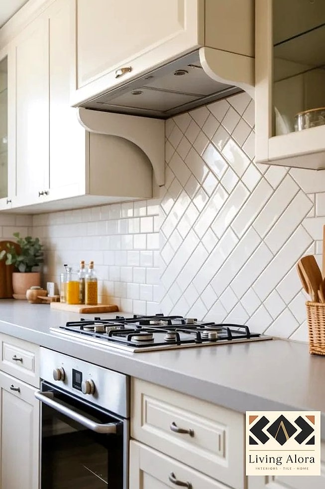 27 Kitchen Backsplash Ideas That Look Expensive But Aren't 20 Diagonal Subway Tile Layout