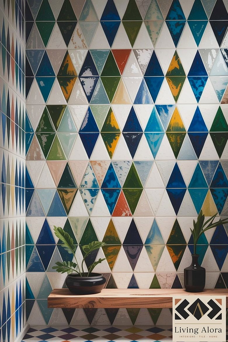 20 Geometric Tile Ideas to Inspire Your Next Renovation 10 Diamond Pattern Tile Floors
