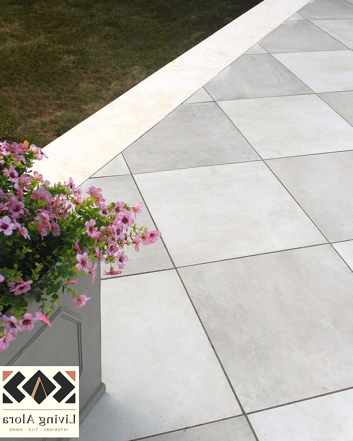 16 Diamond Tile Ideas Worth Stealing From Interior Designers 13 Diamond Tile Outdoor Patio