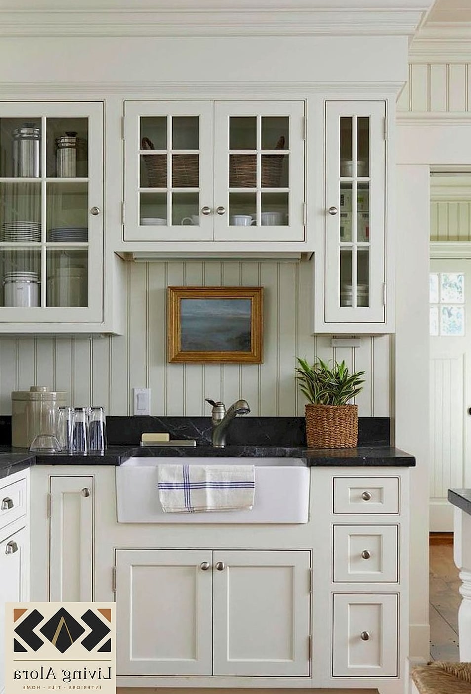 18 White Cabinets Ideas That Prove This Trend Is Here to Stay 18 Distressed White Cabinets for a Farmhouse Feel