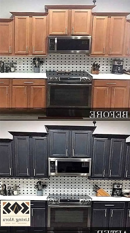 18 Black Cabinets Ideas for Every Home Style and Budget 18 DIY Painted Black Cabinets
