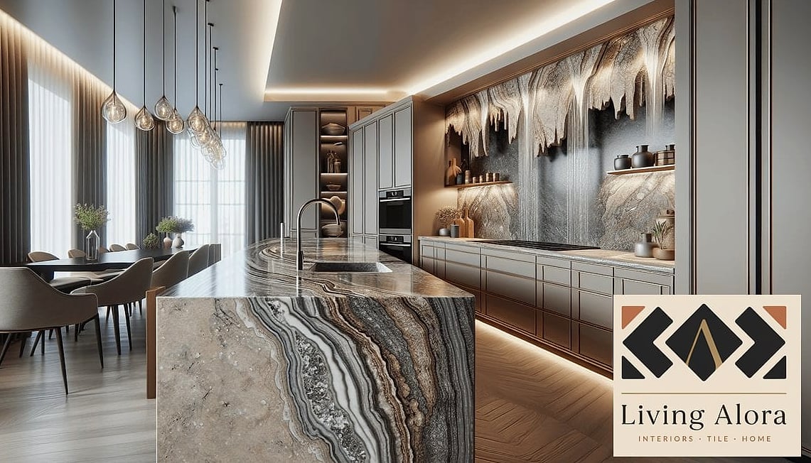 11 Granite Countertops Ideas Trending on Pinterest This Year 3 Dramatic Waterfall Islands