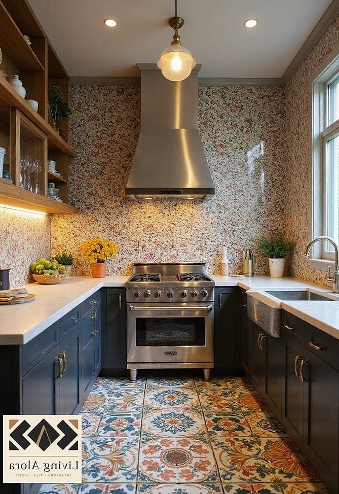 Encaustic Cement Tile Pattern