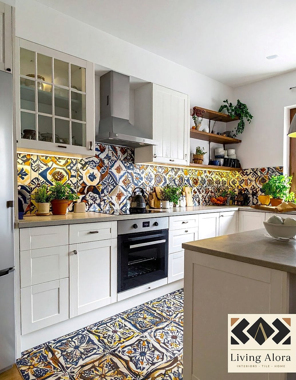 Encaustic Cement Tile