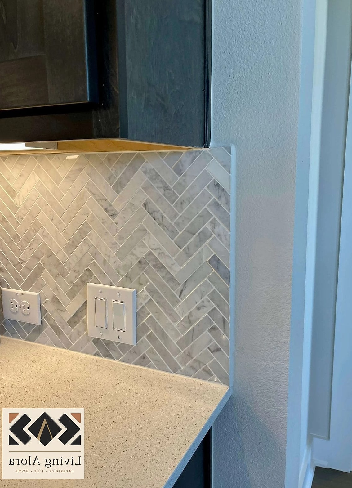 30 How to End Tile Ideas Trending on Pinterest This Year 16 Ending Backsplash Tile with a Simple Reveal Gap