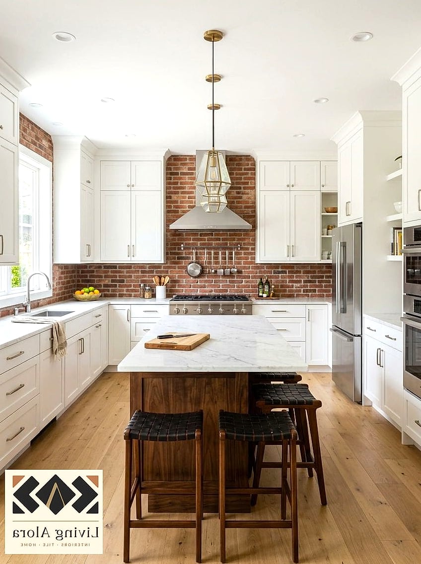 Exposed Brick Left Bare
