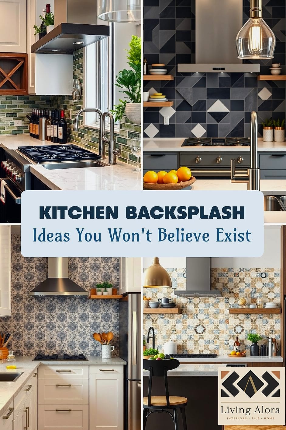 11 Best Backsplash Ideas That Will Transform Your Space 11 Extended Full-Height Backsplash