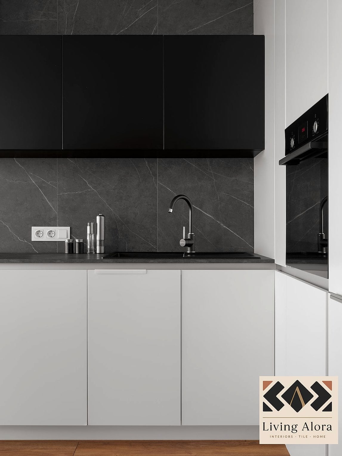 19 Modern Porcelain Backsplash Ideas That Prove This Trend Is Here to Stay 18 Extra-Large Format with Minimal Seams