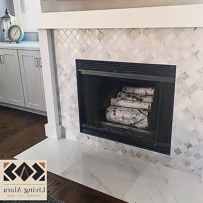 A Fireplace Surround That Doesn't Need Sealing