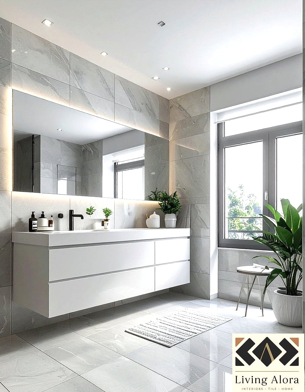 25 Picket Tile Ideas Worth Stealing From Interior Designers 4 Floor-to-Ceiling Shower Wall