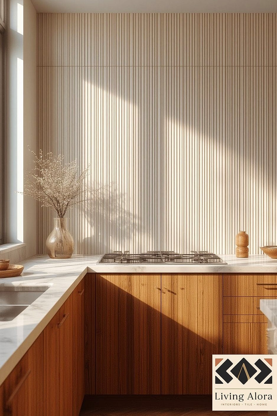 Fluted or Reeded Tile