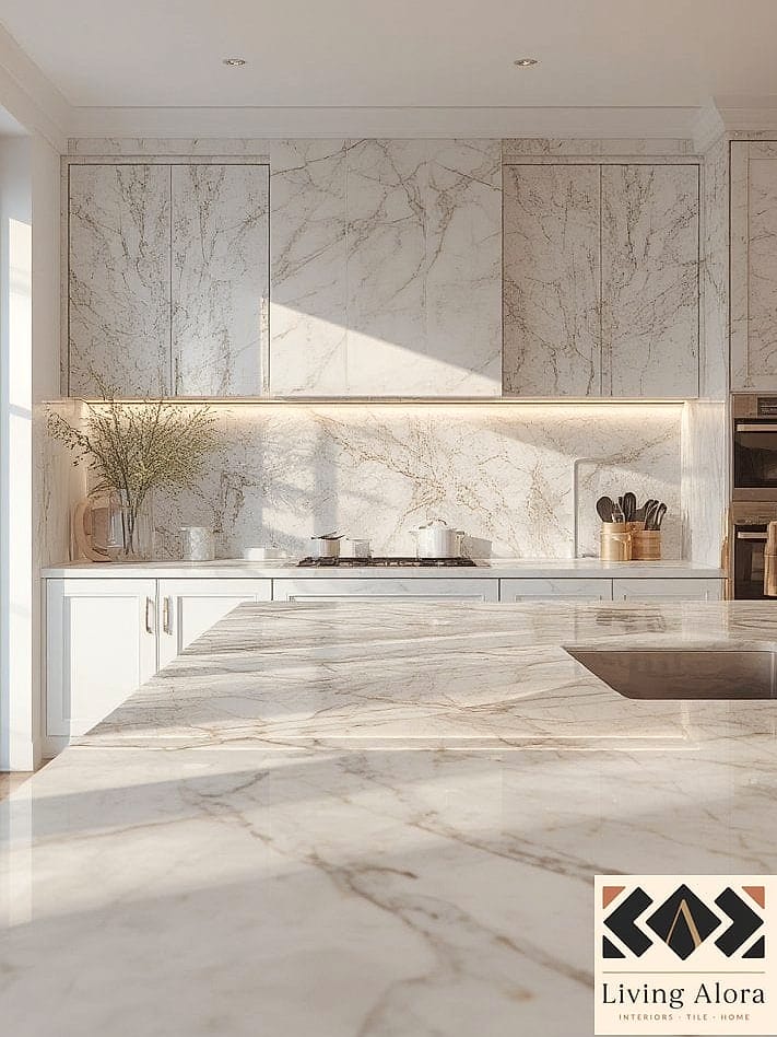 21 How to Choose Backsplash Ideas Worth Bookmarking Before You Renovate 10 Full Slab Backsplash for a Seamless Look