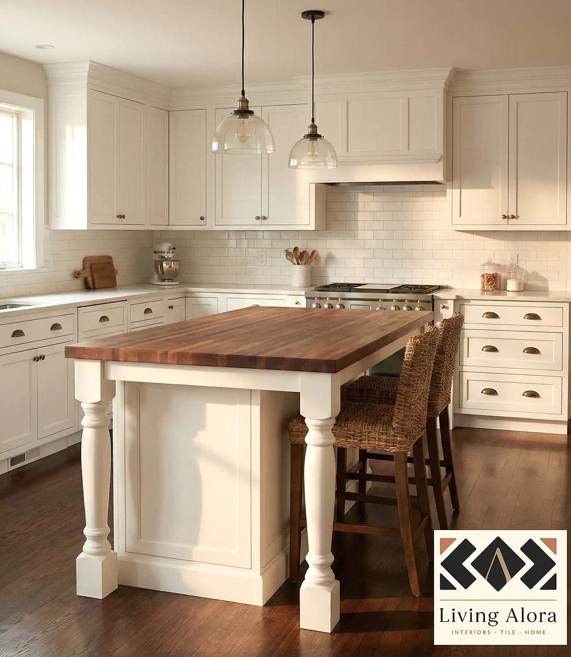 18 Traditional Kitchen Ideas Worth Stealing From Interior Designers 3 Furniture-Style Island