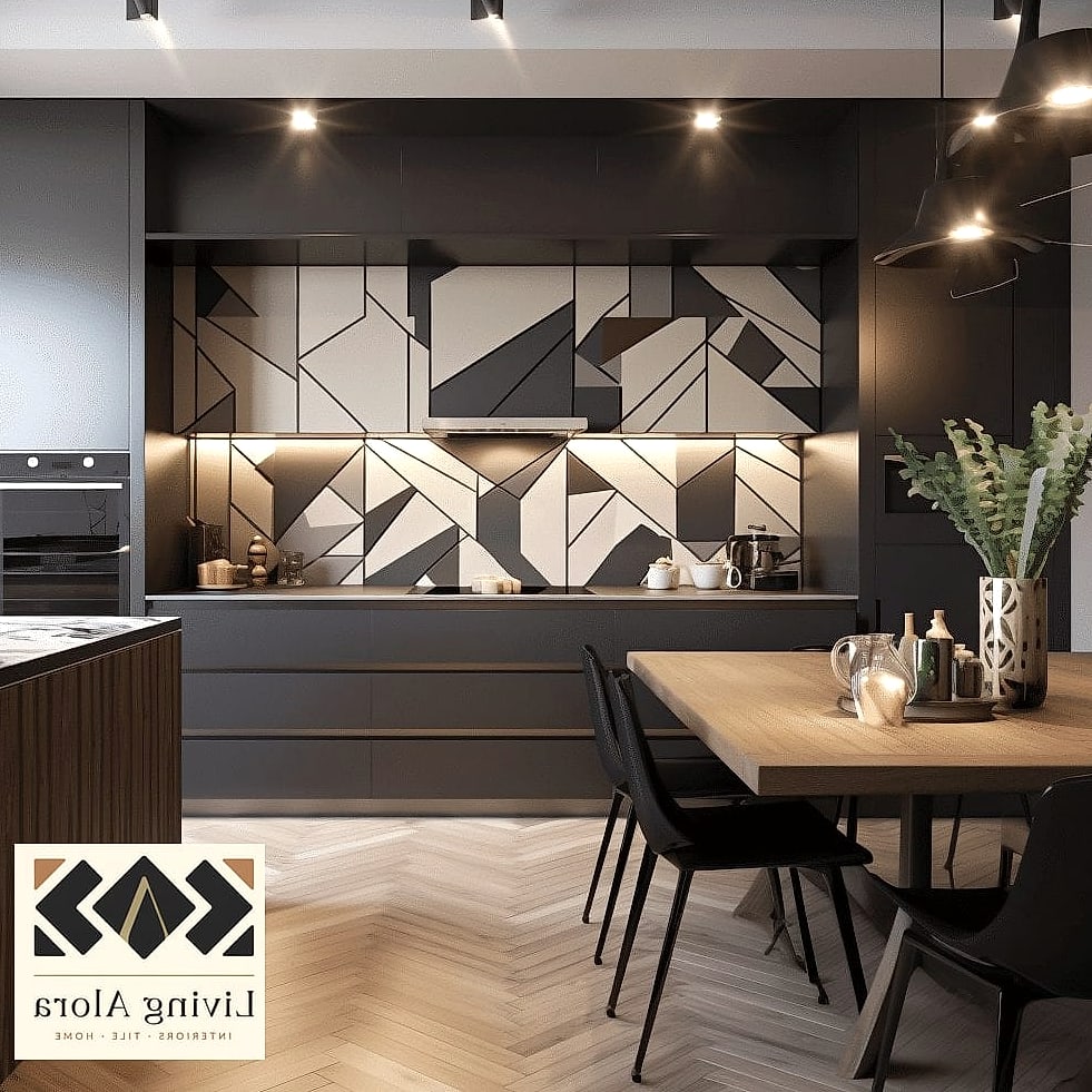 Geometric Patterned Tile for Personality