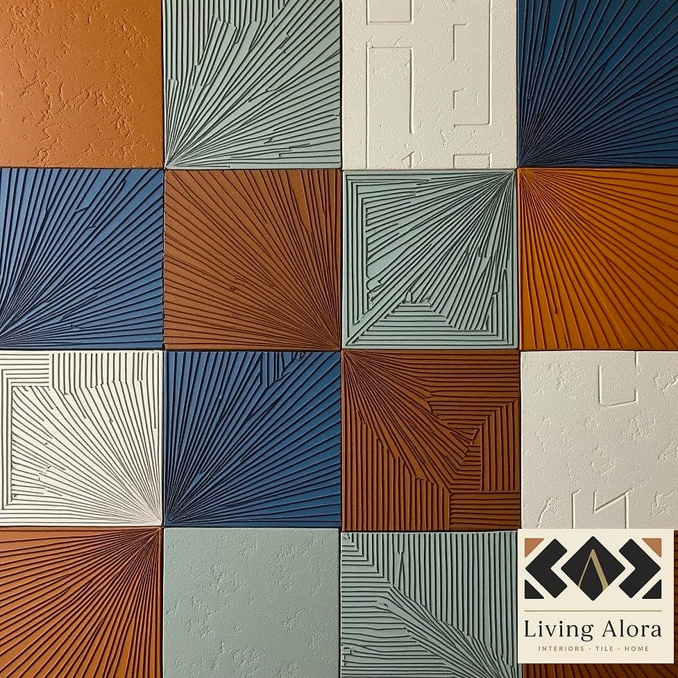 7 Textured Tile Ideas to Show Your Contractor 4 3D Geometric Tile