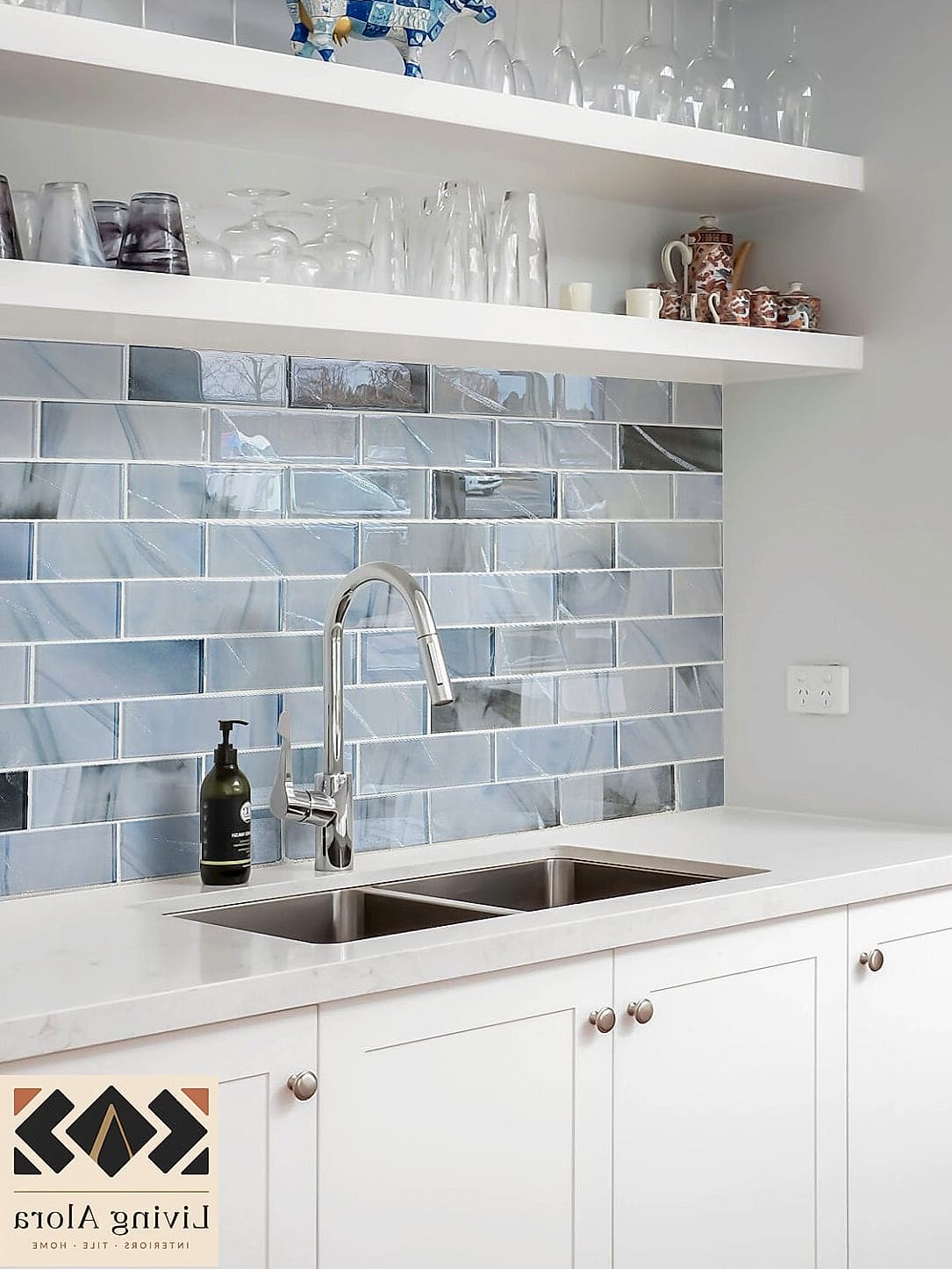 20 Backsplash Tile Ideas We Can't Stop Pinning 13 Glass Subway Tile