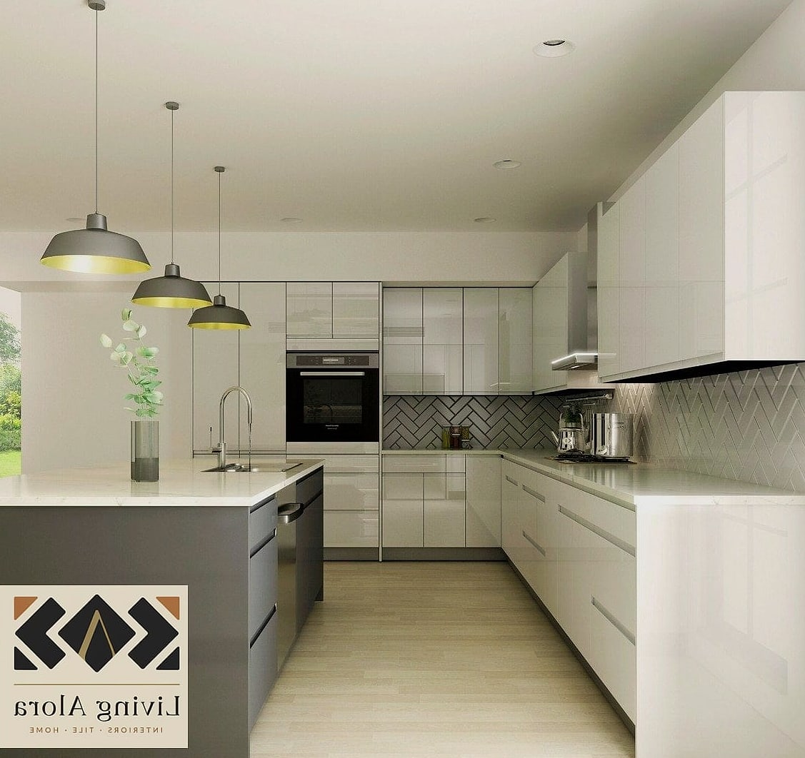 18 White Cabinets Ideas That Prove This Trend Is Here to Stay 4 Glossy Lacquer Cabinets for a Modern Edge