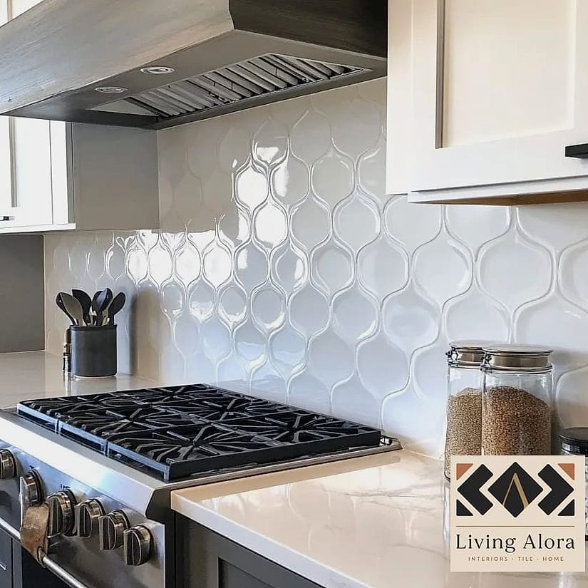 16 Modern Backsplash Ideas That Work in Any Size Home 16 Glossy Tile to Maximize Light