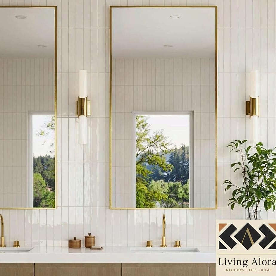 Glossy Vertical Subway Tile
