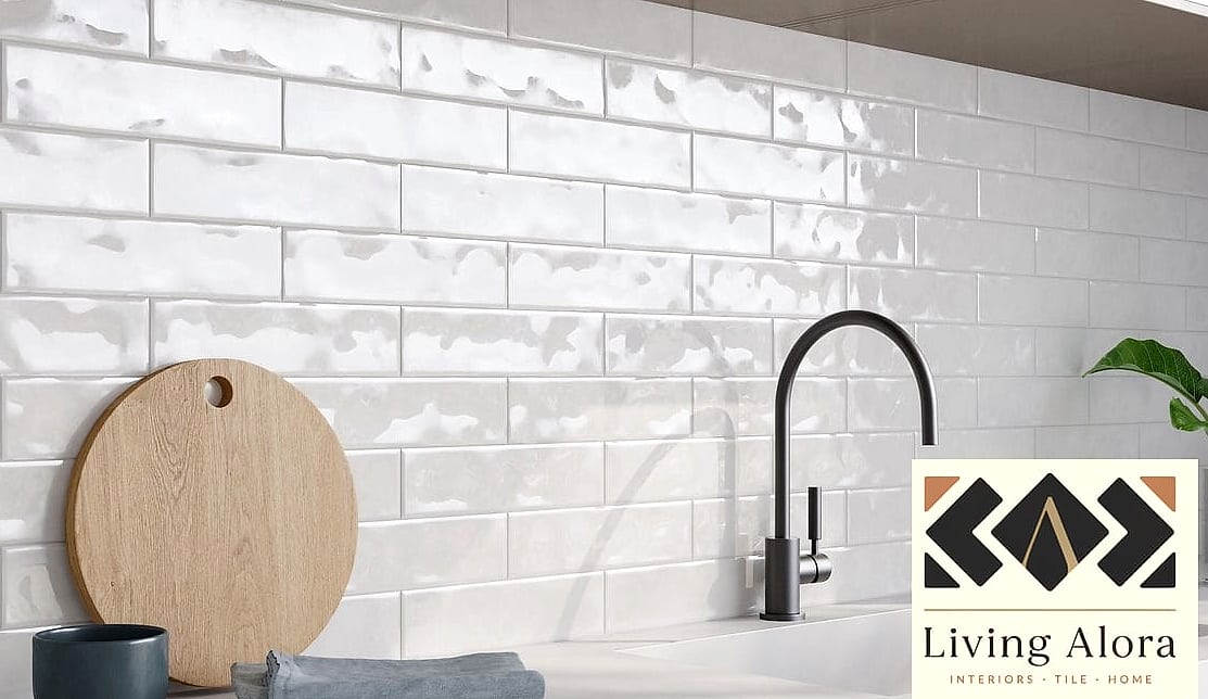 Glossy White Subway Tile
